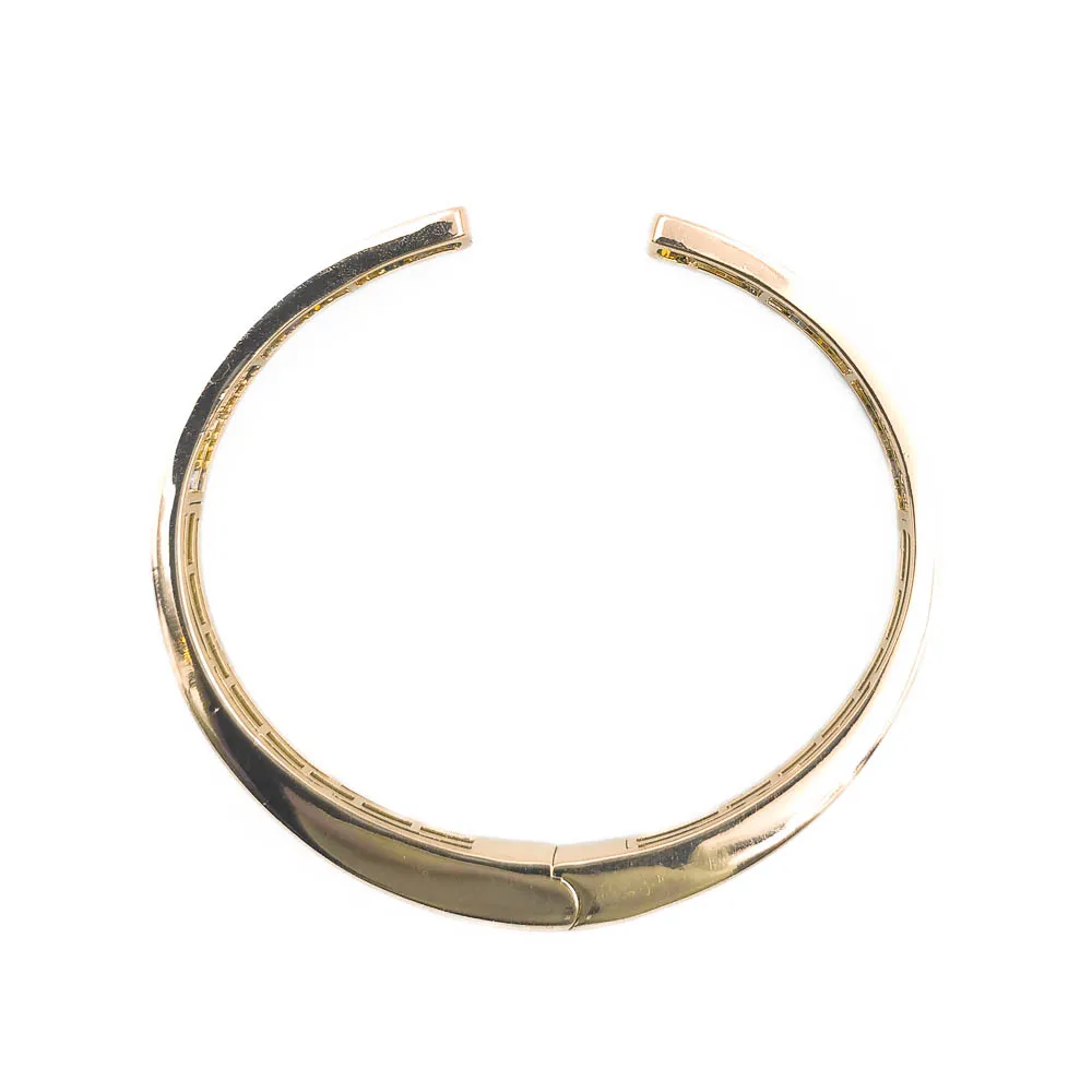 Bracelete Cravejado Zircônias Coloridas Banhado a ouro 18k